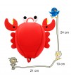 Nohoo Ocean Backpack-Lobster